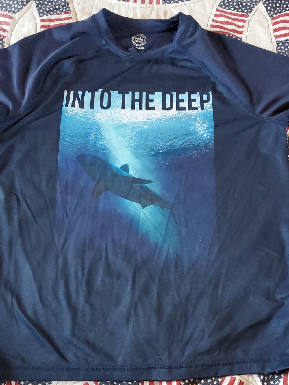 Shark Graphic Rash Guard